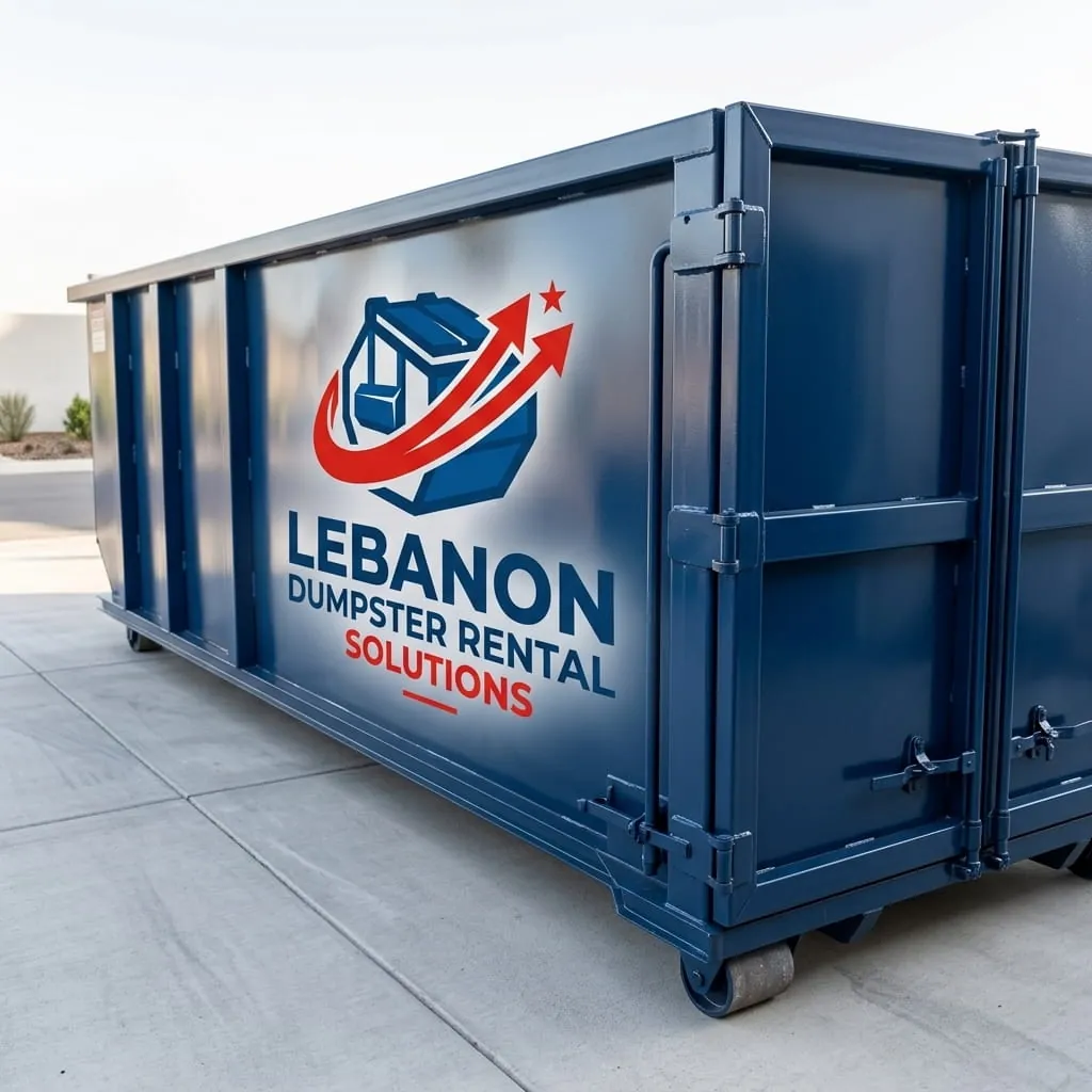 Aerial view of a Lebanon TN neighborhood served by Lebanon Dumpster Rental Solutions